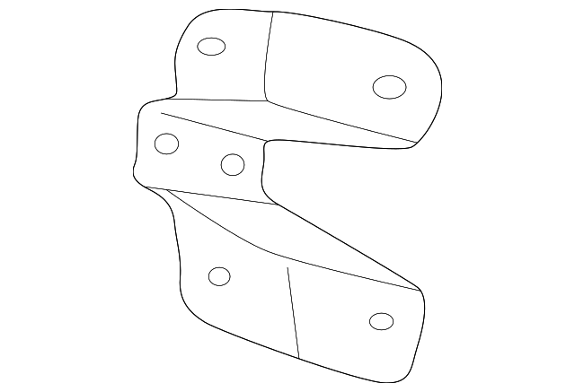 0K552-62540B Деталь STAY, RIGHT
