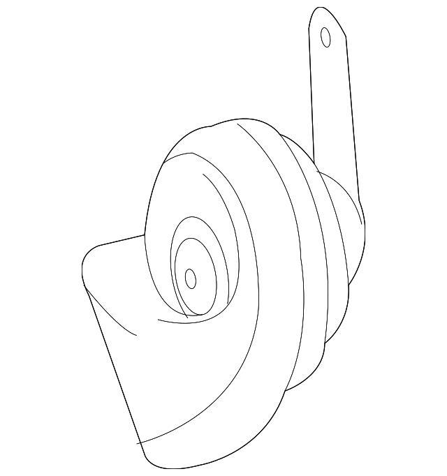 007-542-53-20 Деталь HORN, LEFT