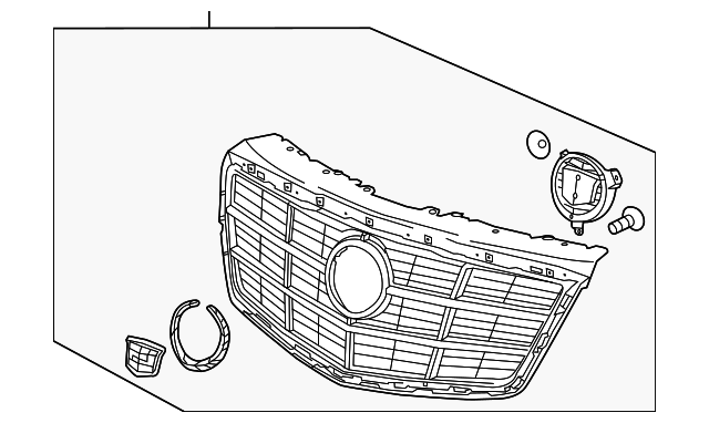 22753187 Деталь GRILLE ASSY
