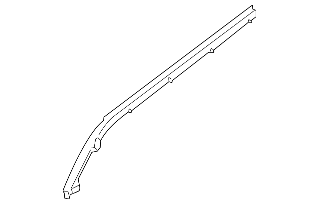 74590-1PA0A Деталь LOWER TRACK