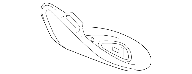 92277030 Деталь OUTER FINISH PNL, RIGHT