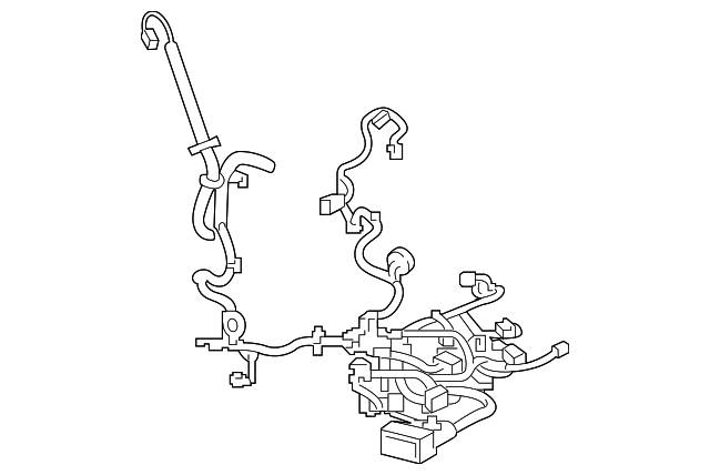 92277201 Деталь HARNESS, RIGHT