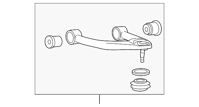48610-60060 Деталь UPPER CNTRL ARM, RIGHT