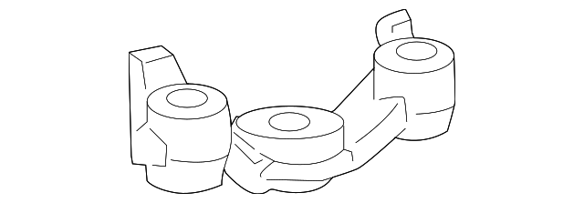 48626-60020 Деталь CONTROL ARM BRKT, LEFT