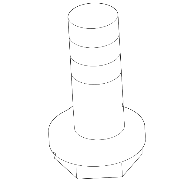 90105-18011 Деталь CONTROL ARM BRKT BOLT, LEFT