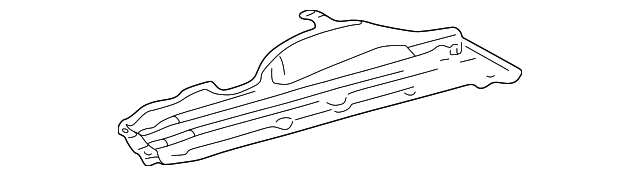 58168-53012 CENTER COVER, LEFT