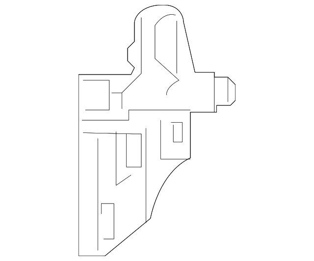 2178600231 Деталь MOTOR BRACKET, RIGHT