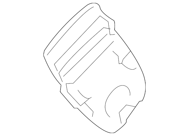 217-868-00-00-1B88 Деталь RETRACTOR ASSY COVER, LEFT