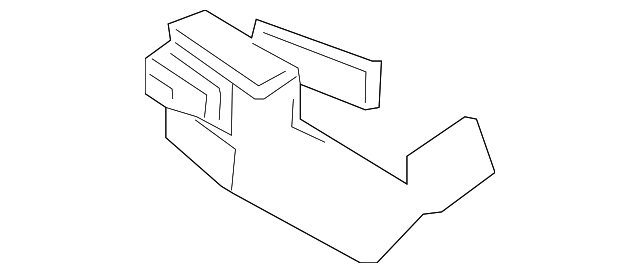 6W1Z-8N195-AA FAN ASSY LOWER BRACKET