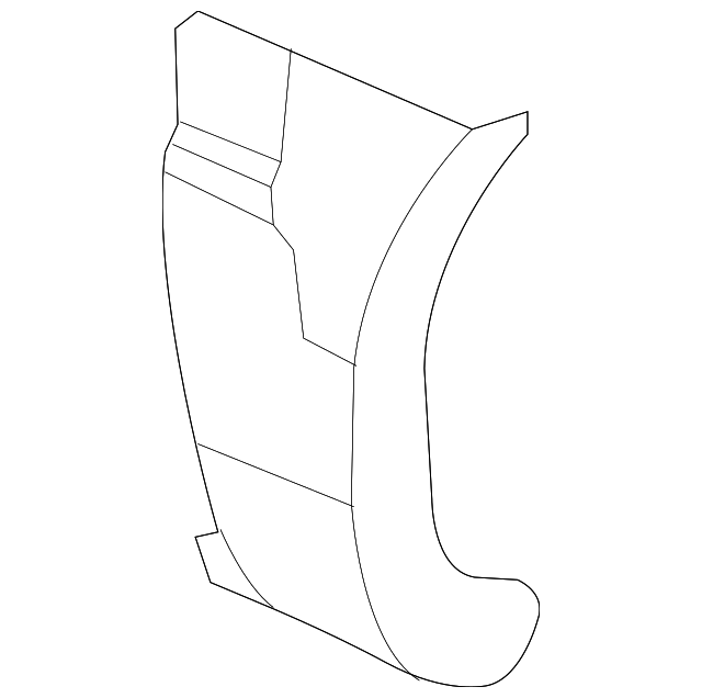 93801785 Деталь SIDE MOLDING, RIGHT