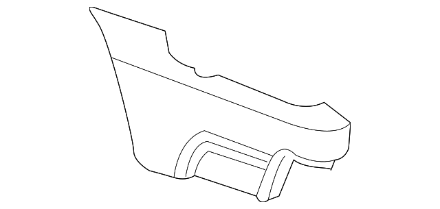 93801783 Деталь SIDE MOLDING, RIGHT