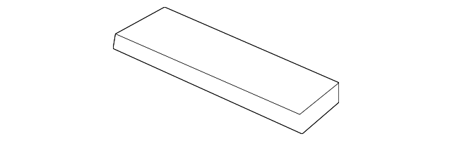 15056799 Деталь UPPER MOLDING, LEFT