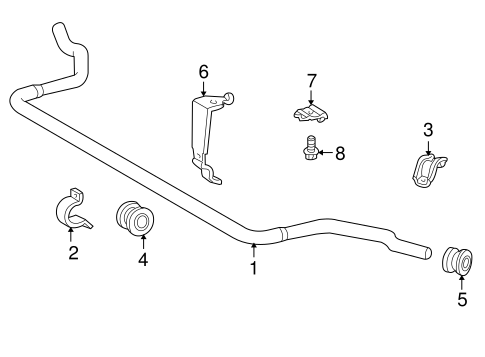 Crossfire STABILIZER BAR & COMPONENTS