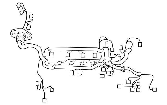 82121-48110 Деталь ENGINE HARNESS