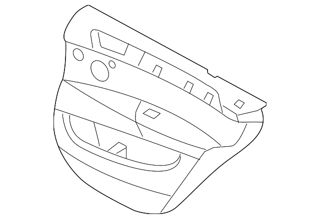 51-42-9-176-460 Деталь DOOR TRIM PANEL, RIGHT