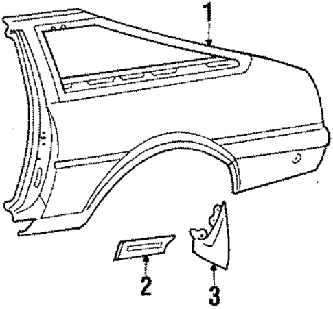 Corolla QUARTER PANEL