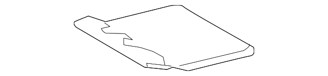 58192-08031 Деталь FOOT REST, RIGHT