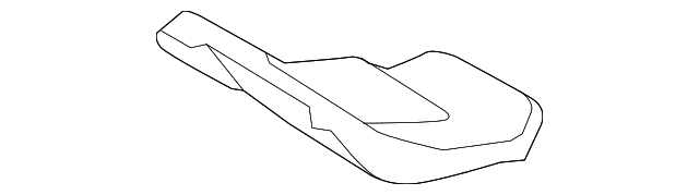 58193-08030 Деталь FOOT REST, RIGHT