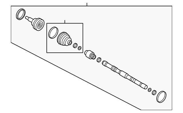 49525-A9300 Деталь OUTER JOINT, RIGHT