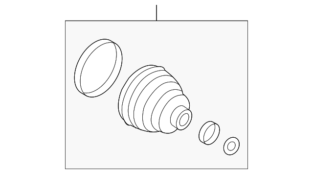 49536-A9300 Деталь OUTER BOOT, RIGHT