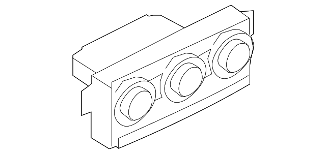 TD11-61-190F Деталь HEATER CONTROL