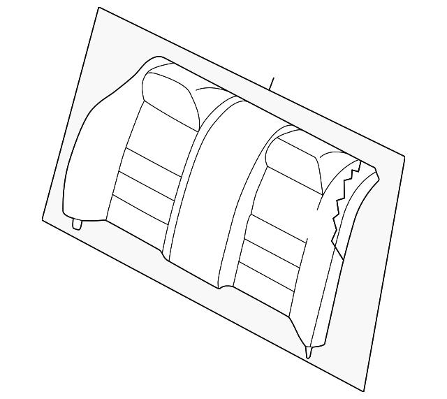 88600-0Z800 Деталь SEAT BACK ASSY