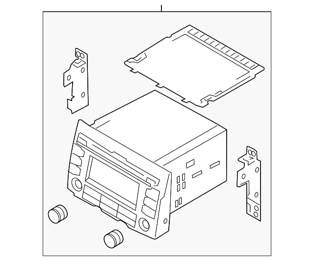 R6160-3W161AM5 Деталь RADIO