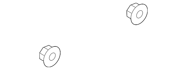 92225591 Деталь FAN & MOTOR BUSHING, RIGHT