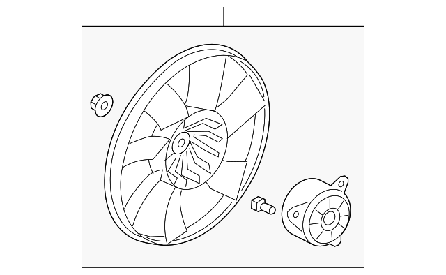 92218319 Деталь FAN & MOTOR, RIGHT