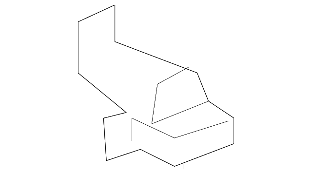 83705-SJA-A00 Деталь BRACKET, RR. DOOR ASHTRAY