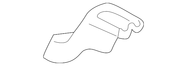64280AA041OC Деталь TRACK END COVER, RIGHT