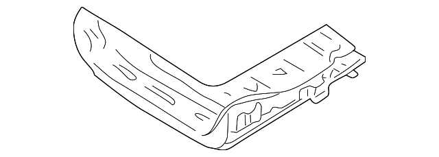 64100AE11A Деталь LOWER FRAME, LEFT