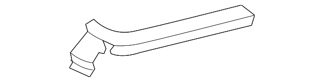 5104194AA Деталь FRONT RAIL, LEFT