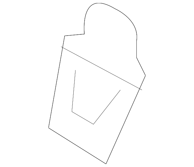 886393JA0A Деталь SEAT BACK PANEL BRACKET