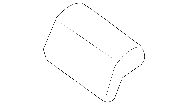 864603JA0C Деталь HEADREST, CENTER