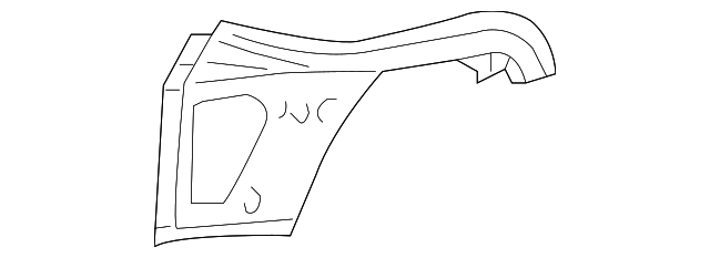 61618-21020 Деталь CORNER PANEL, LEFT