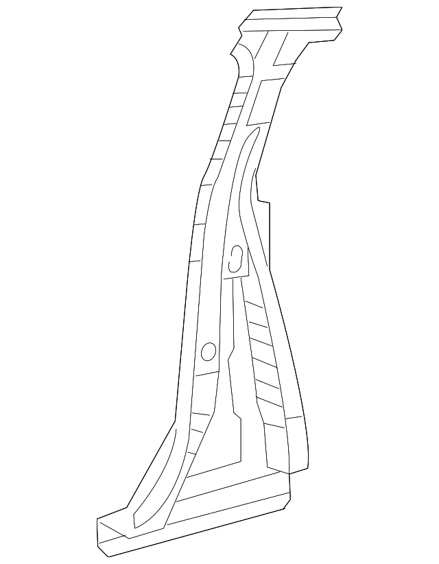 61037-21906 Деталь PILLAR REINF, RIGHT