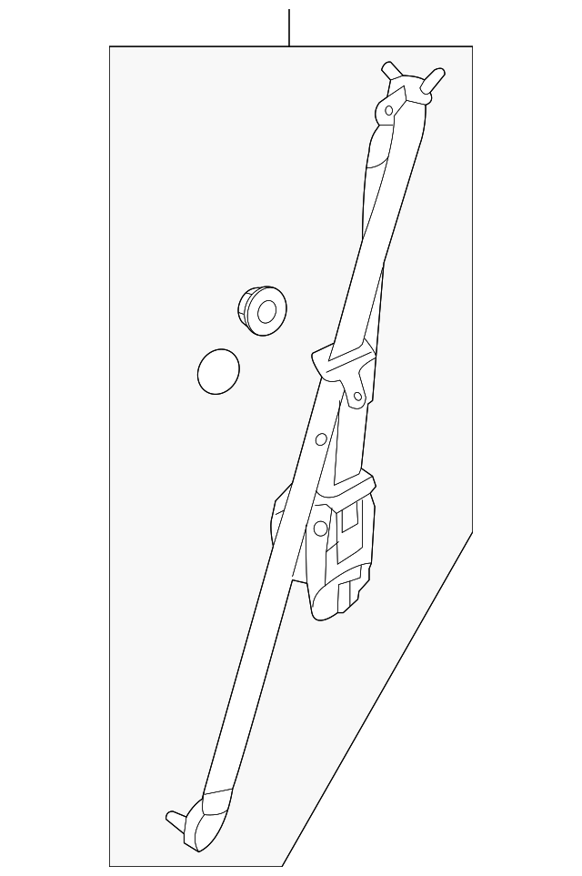 88820-2M510-9P BELT & RETRACTOR, RIGHT