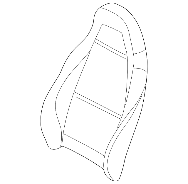 52108411029 SEAT COVER, RIGHT