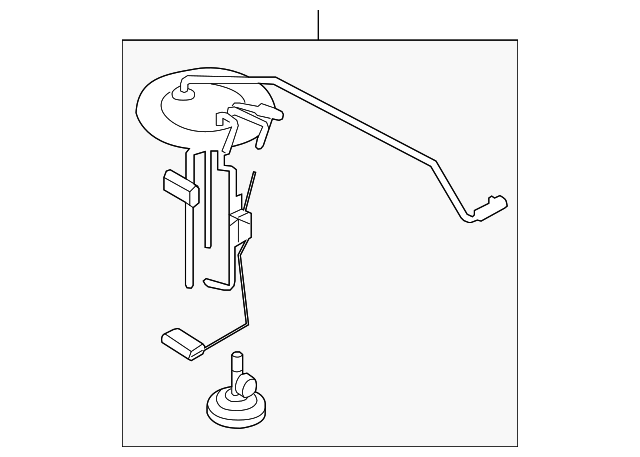 9C2Z-9275-A Деталь FUEL PUMP