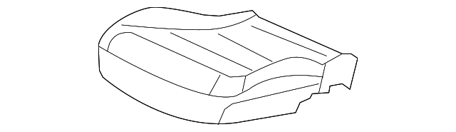 19330709 Деталь SEAT CUSHION PAD