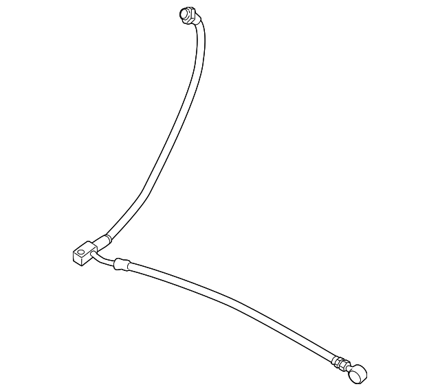 46210-1PA3B Деталь BRAKE HOSE, RIGHT