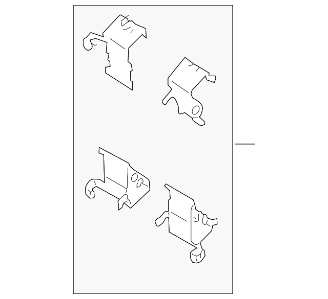 44080-1PA1A Деталь HARDWARE KIT