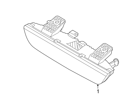 Forte Koup HIGH MOUNTED STOP LAMP
