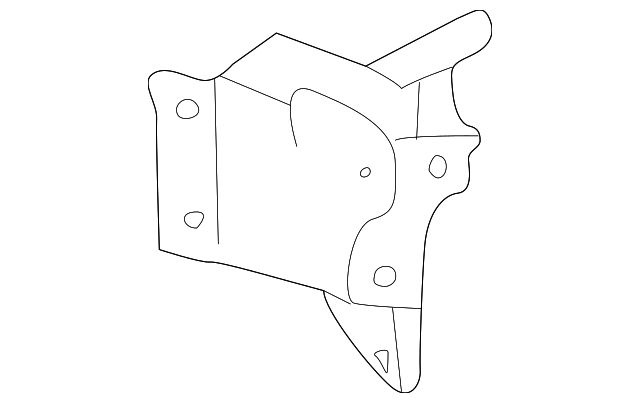 25772081 MOUNT BRACKET, LEFT