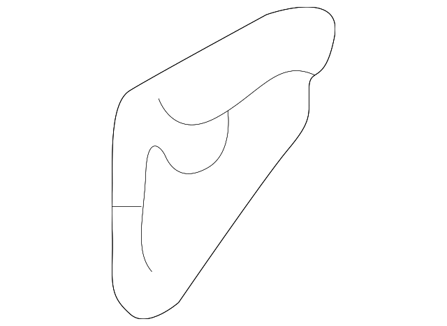 B25D-53-336 Деталь BUMPER BRACKET, RIGHT