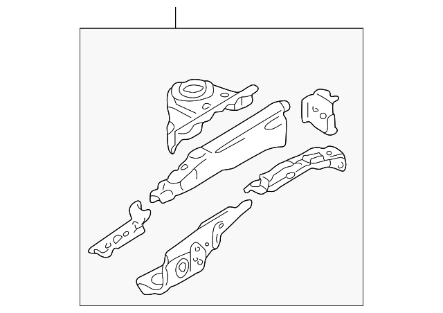 B2YD-53-21YB Деталь APRON ASSY, RIGHT