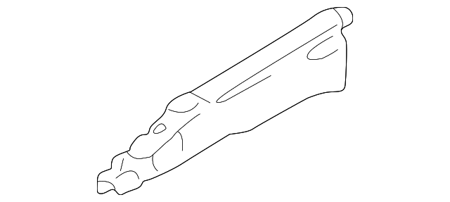 BJ0J54260 Деталь UPPER RAIL, LEFT