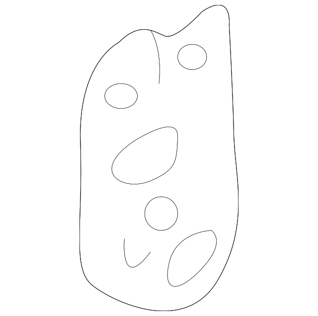B25D-53-361A Деталь TIE DOWN HOOK, LEFT
