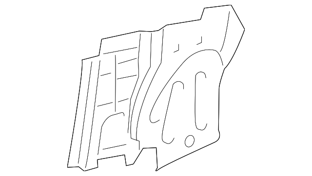 61307-17012 Деталь STIFFENER, RIGHT